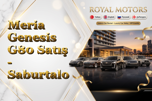 Meria Genesis G80 Satış - Saburtalo