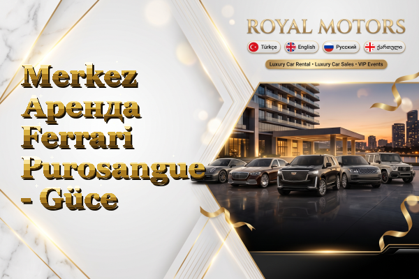 Merkez Аренда Ferrari Purosangue - Güce