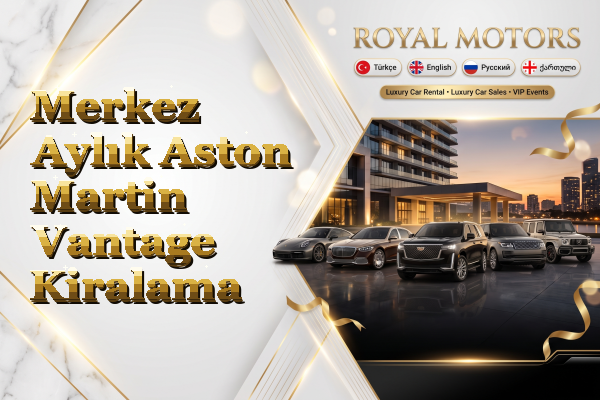 Merkez Aylık Aston Martin Vantage Kiralama