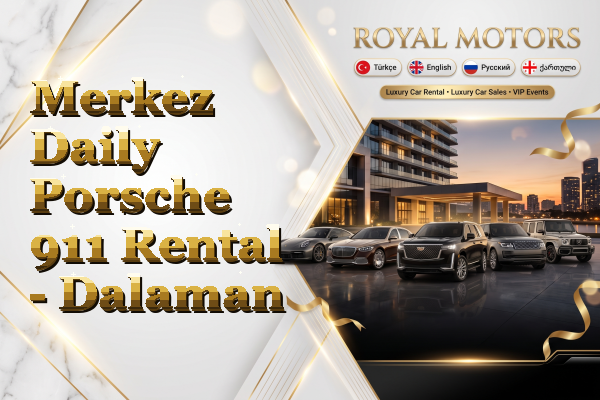 Merkez Daily Porsche 911 Rental - Dalaman