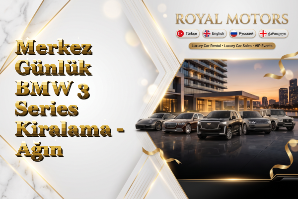 Merkez Günlük BMW 3 Series Kiralama - Ağın