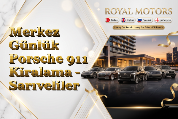 Merkez Günlük Porsche 911 Kiralama - Sarıveliler