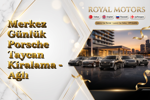 Merkez Günlük Porsche Taycan Kiralama - Ağlı