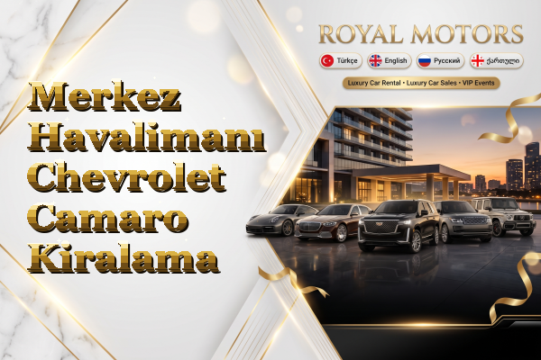 Merkez Havalimanı Chevrolet Camaro Kiralama