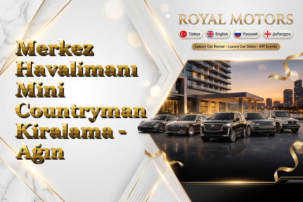 Merkez Havalimanı Mini Countryman Kiralama - Ağın