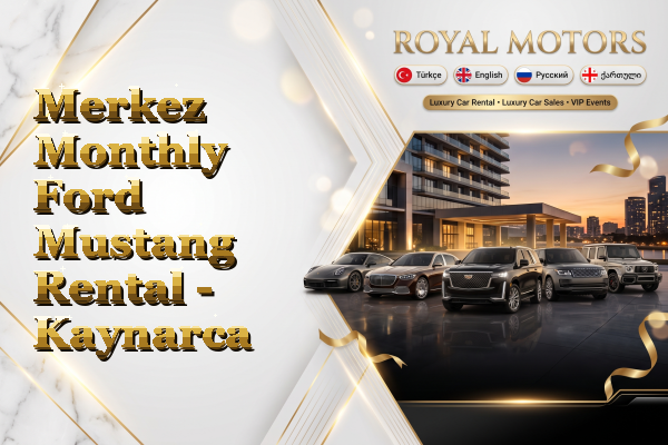 Merkez Monthly Ford Mustang Rental - Kaynarca