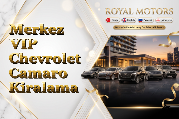 Merkez VIP Chevrolet Camaro Kiralama