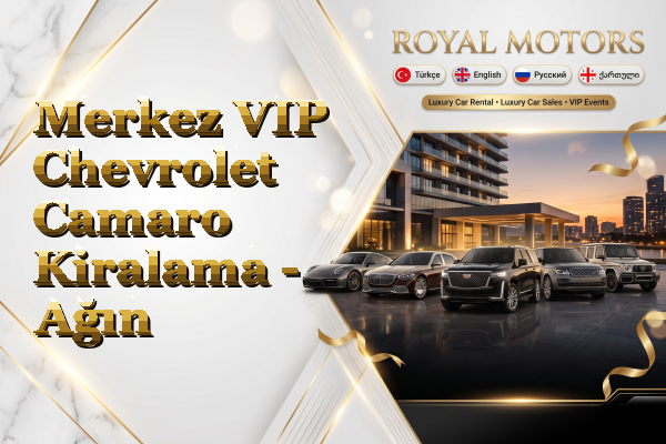 Merkez VIP Chevrolet Camaro Kiralama - Ağın