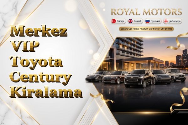Merkez VIP Toyota Century Kiralama