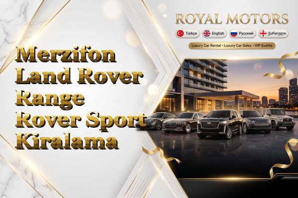 Merzifon Land Rover Range Rover Sport Kiralama