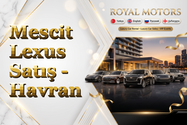 Mescit Lexus Satış - Havran