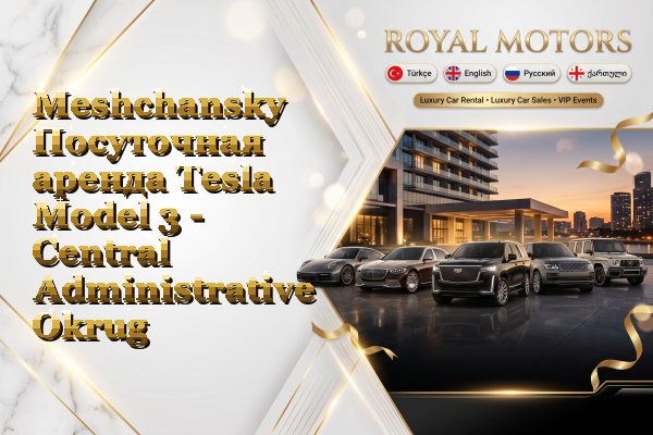 Meshchansky Посуточная аренда Tesla Model 3 - Central Administrative Okrug