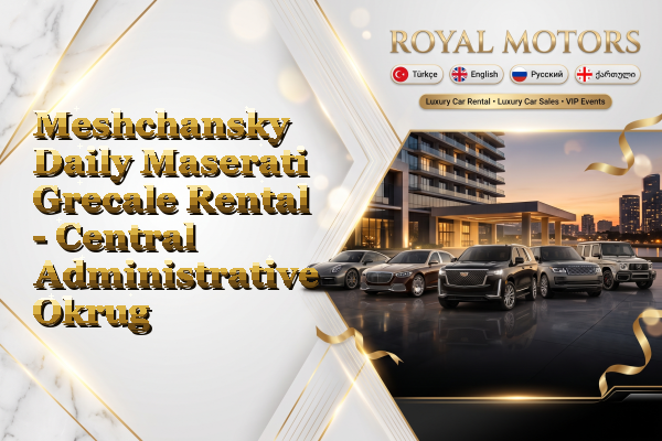 Meshchansky Daily Maserati Grecale Rental - Central Administrative Okrug