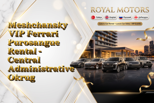 Meshchansky VIP Ferrari Purosangue Rental - Central Administrative Okrug