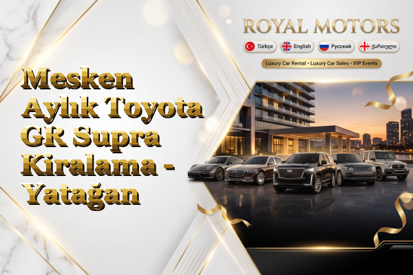 Mesken Aylık Toyota GR Supra Kiralama - Yatağan