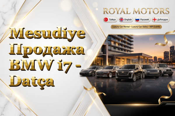 Mesudiye Продажа BMW i7 - Datça