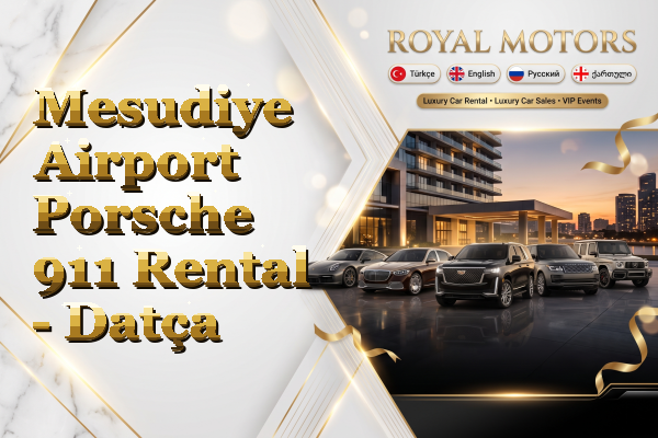 Mesudiye Airport Porsche 911 Rental - Datça