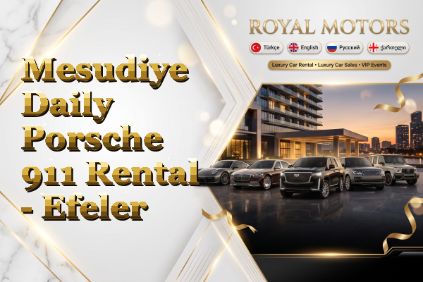 Mesudiye Daily Porsche 911 Rental - Efeler