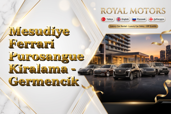 Mesudiye Ferrari Purosangue Kiralama - Germencik