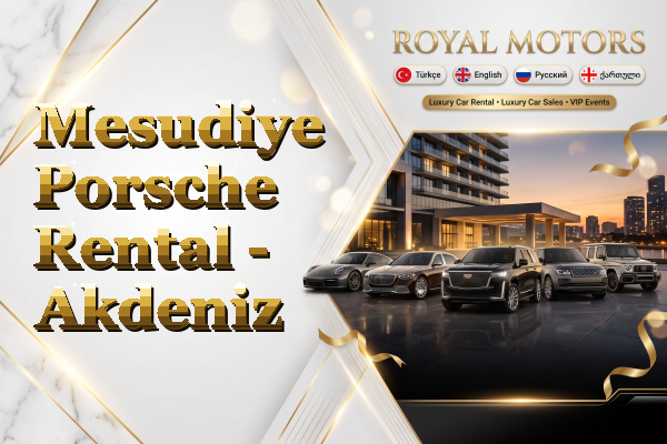 Mesudiye Porsche Rental - Akdeniz