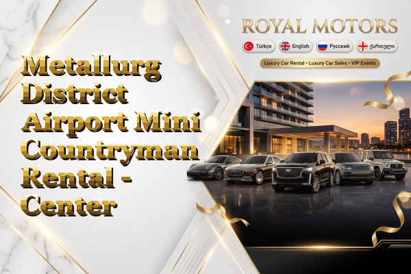 Metallurg District Airport Mini Countryman Rental - Center