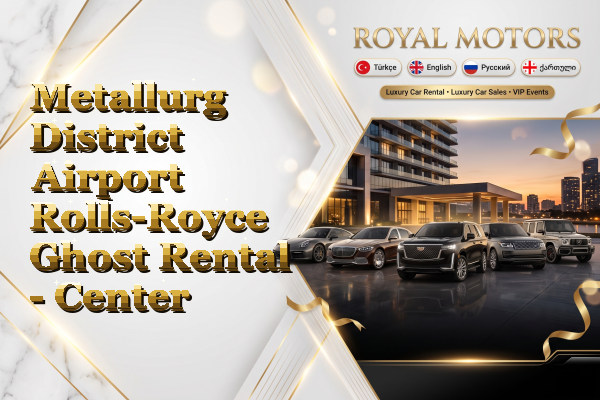 Metallurg District Airport Rolls-Royce Ghost Rental - Center