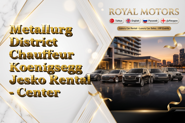 Metallurg District Chauffeur Koenigsegg Jesko Rental - Center