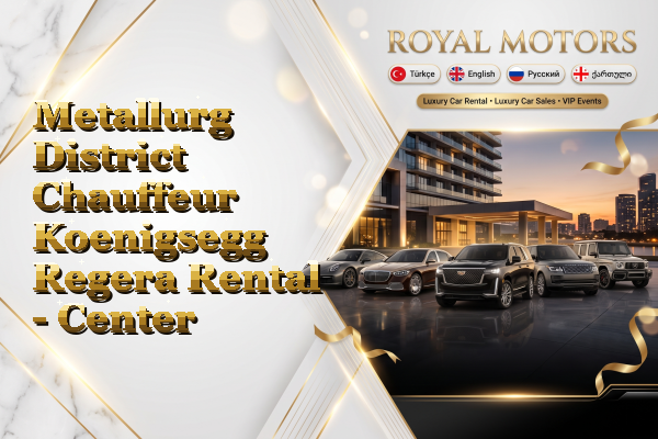 Metallurg District Chauffeur Koenigsegg Regera Rental - Center