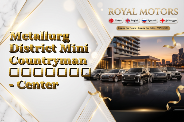 Metallurg District Mini Countryman გაყიდვა - Center