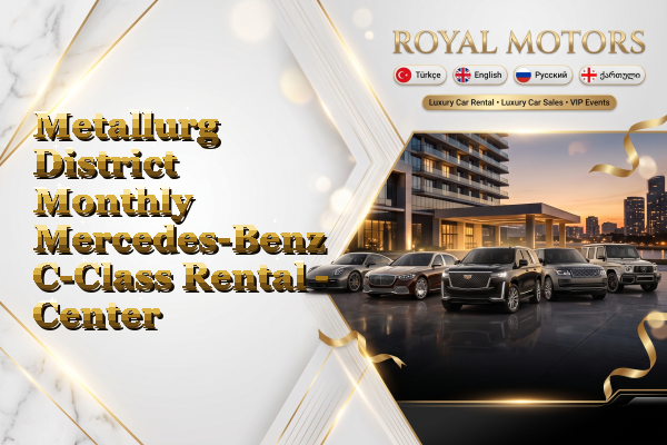 Metallurg District Monthly Mercedes-Benz C-Class Rental - Center