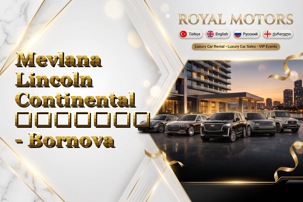 Mevlana Lincoln Continental გაყიდვა - Bornova