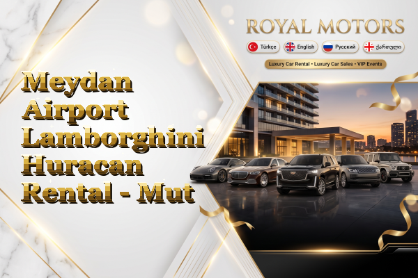 Meydan Airport Lamborghini Huracan Rental - Mut