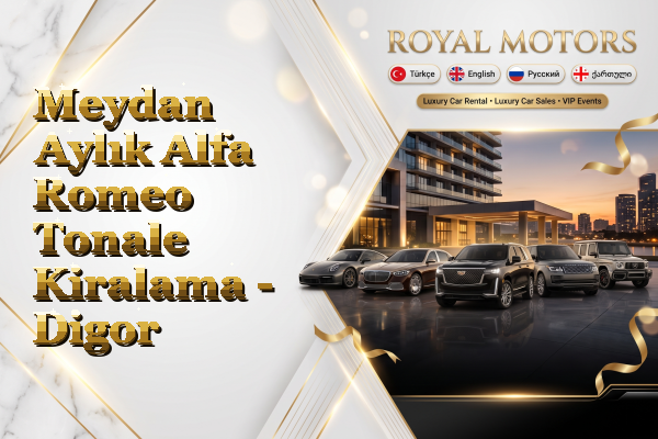 Meydan Aylık Alfa Romeo Tonale Kiralama - Digor