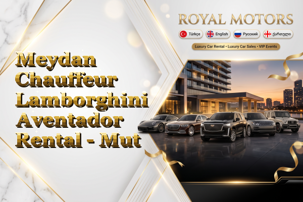 Meydan Chauffeur Lamborghini Aventador Rental - Mut