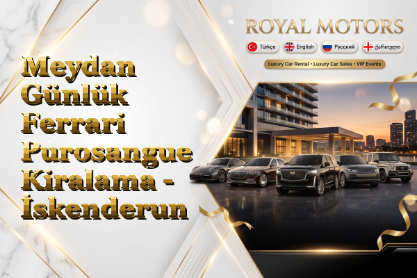 Meydan Günlük Ferrari Purosangue Kiralama - İskenderun
