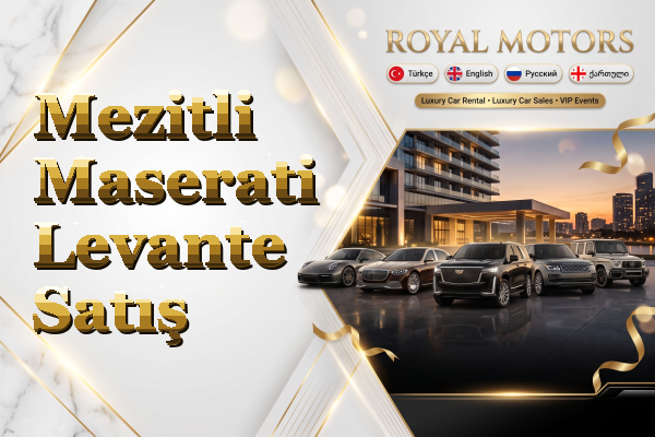 Mezitli Maserati Levante Satış