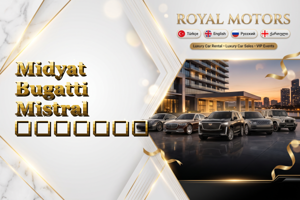 Midyat Bugatti Mistral გაყიდვა