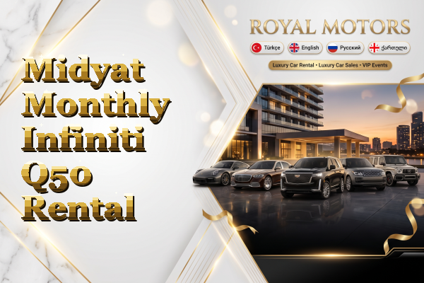Midyat Monthly Infiniti Q50 Rental