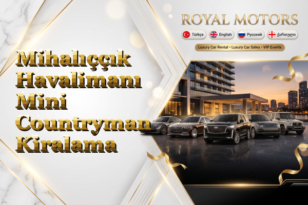 Mihalıççık Havalimanı Mini Countryman Kiralama
