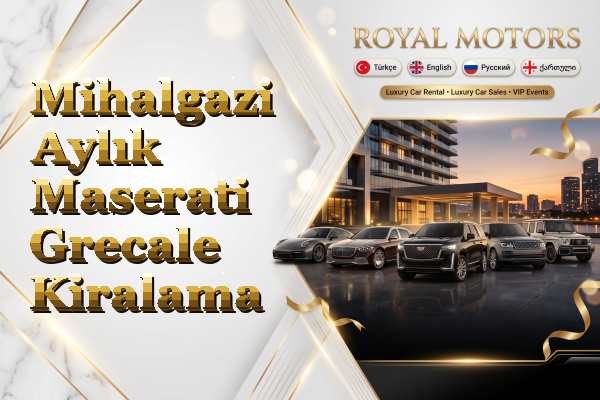 Mihalgazi Aylık Maserati Grecale Kiralama