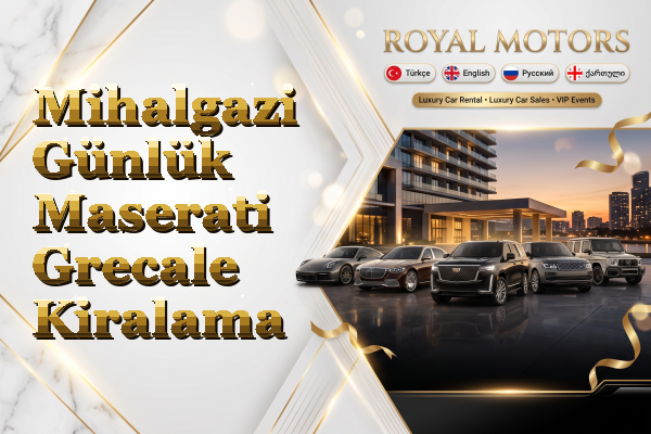 Mihalgazi Günlük Maserati Grecale Kiralama