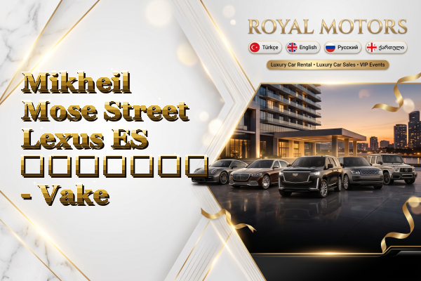 Mikheil Mose Street Lexus ES გაყიდვა - Vake