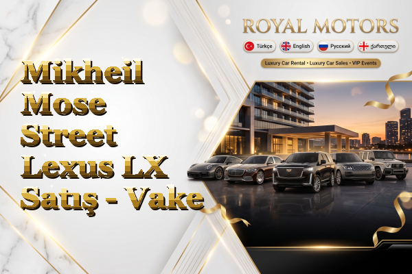Mikheil Mose Street Lexus LX Satış - Vake