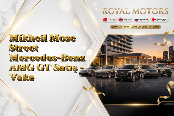 Mikheil Mose Street Mercedes-Benz AMG GT Satış - Vake