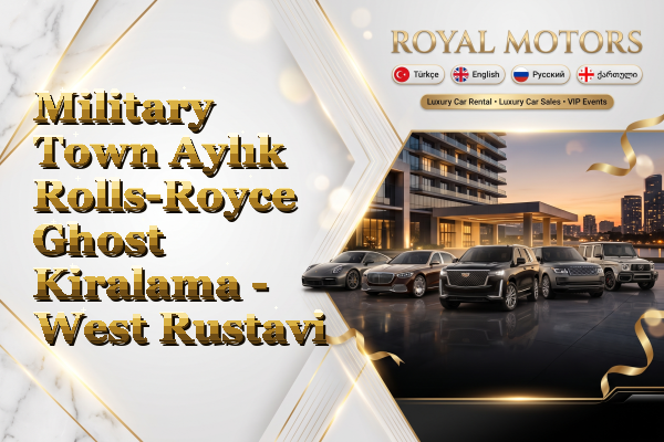 Military Town Aylık Rolls-Royce Ghost Kiralama - West Rustavi