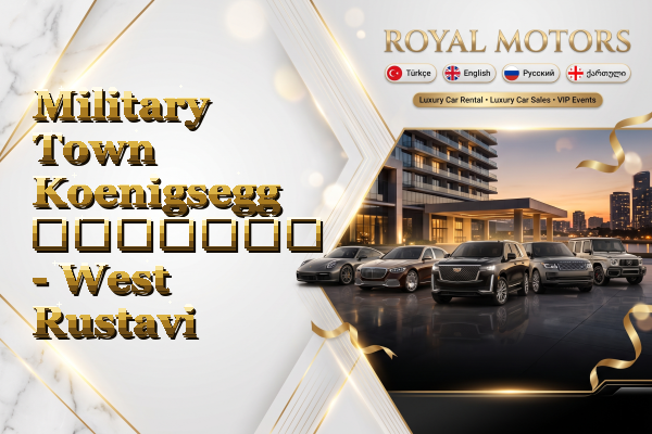 Military Town Koenigsegg გაყიდვა - West Rustavi