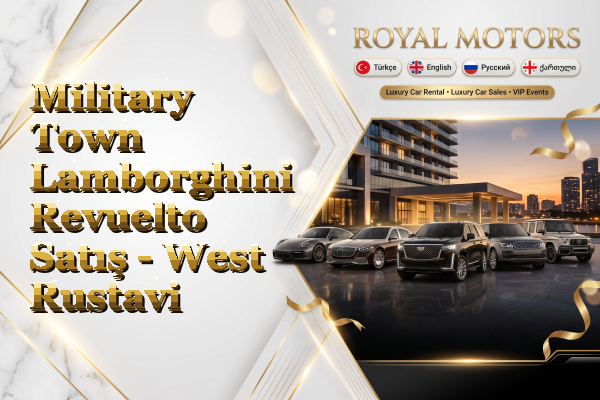 Military Town Lamborghini Revuelto Satış - West Rustavi