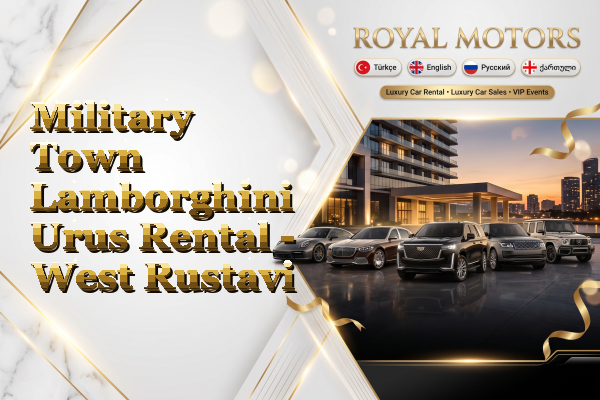 Military Town Lamborghini Urus Rental - West Rustavi