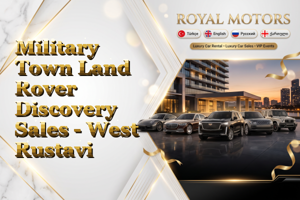 Military Town Land Rover Discovery Sales - West Rustavi