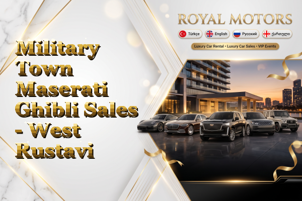 Military Town Maserati Ghibli Sales - West Rustavi